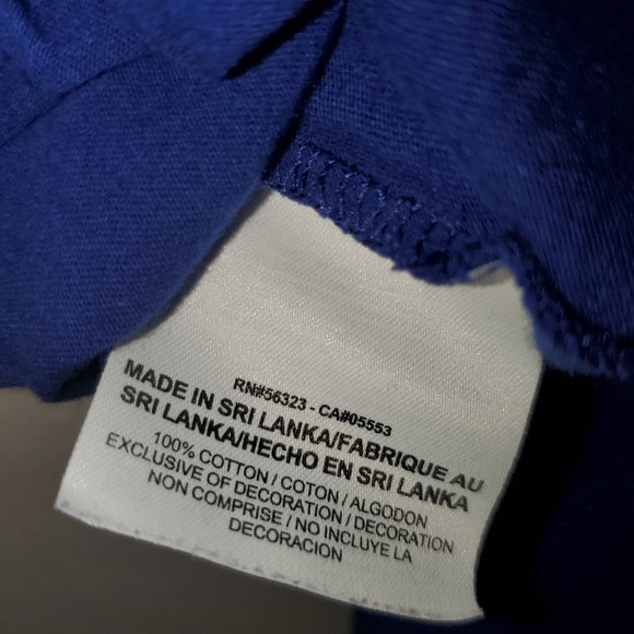 Nike Women's Slim Fit Deep V-Neck Long Sleeve Tee - Bluish Purple 105 - Picture 2 of 5